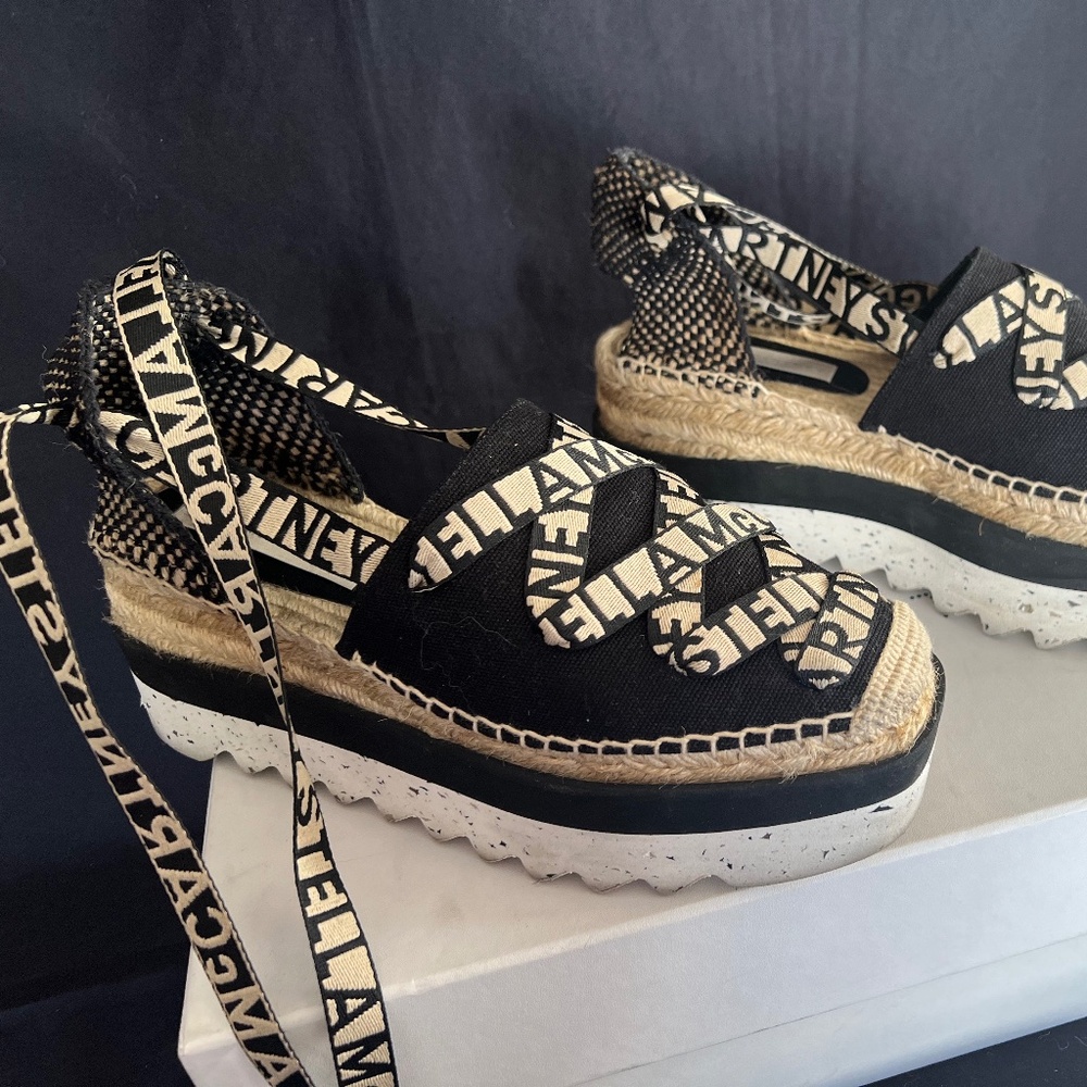 Stella McCartney "Gaia" Platform Espadrilles Women Shoe